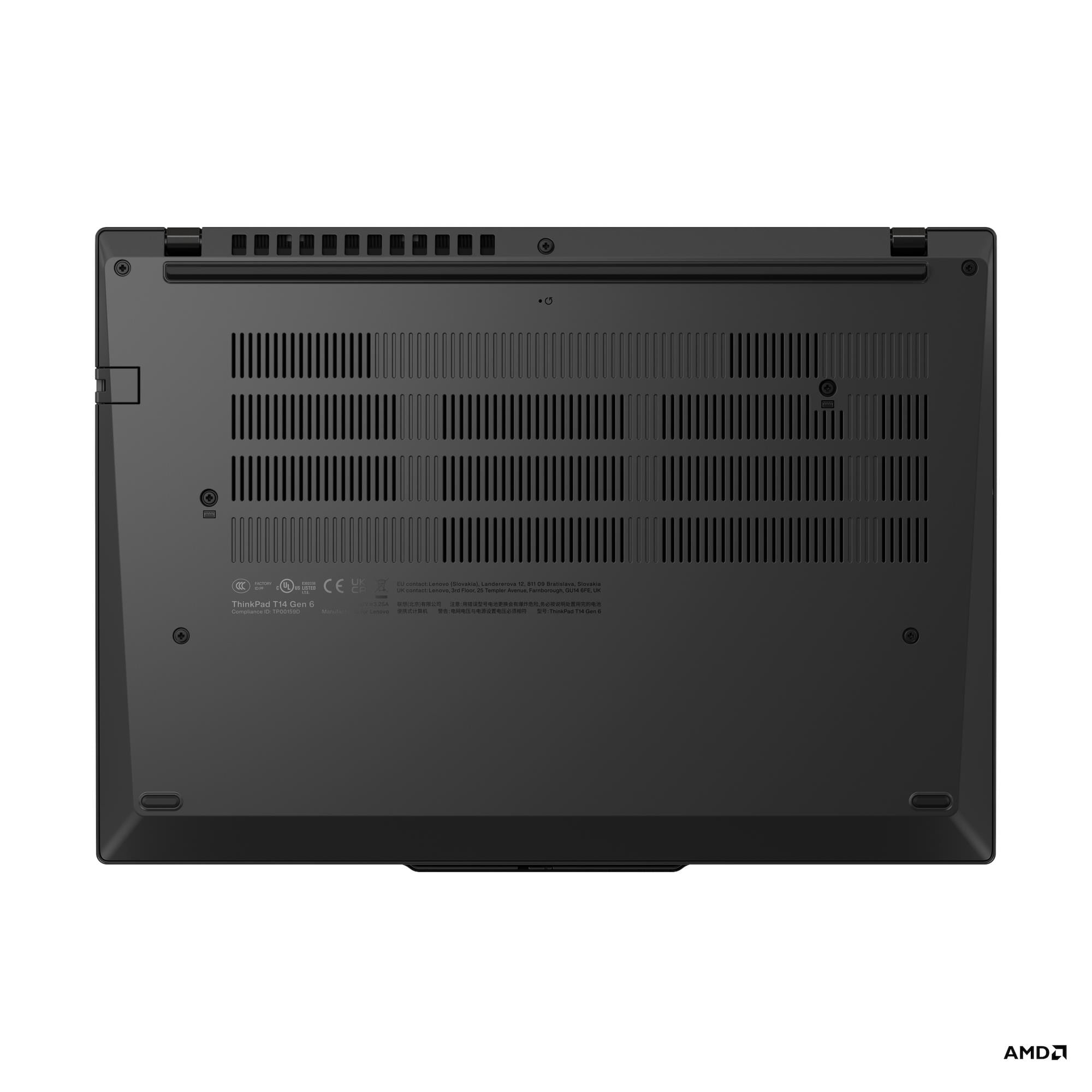 Lenovo ThinkPad T14 G6 (AMD) | Black | 14 " | IPS | WUXGA | 1920 x 1200 pixels | Anti-glare | AMD Ryzen AI 7 PRO | 350 | 32 (2x16) GB | SO-DIMM DDR5 | Solid-state drive capacity 1000 GB | AMD Radeon 860M Graphics | Windows 11 Pro | 802.11be | Bluetooth version 5.4 | LTE Upgradable | Keyboard language English | Keyboard backlit | Warranty 36 month(s) | Battery warranty 12 month(s) - Image 29