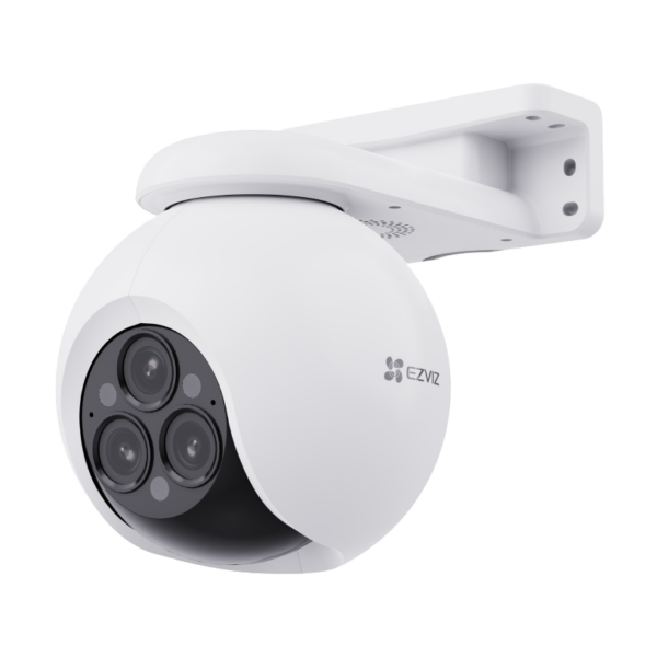 EZVIZ | Smart Home Wi-Fi Camera | CS-H80f | 4 MP+4 MP+4 MP | 2.8-12mm/F1.6 | IP67 | H.265/H.264 | Micro SD, Max. 512 GB