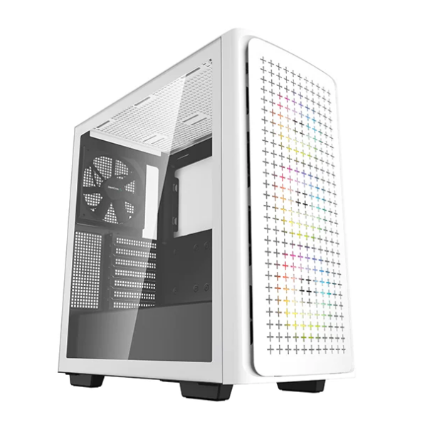 Deepcool | MID TOWER CASE | CK560 | Side window | White | Mid-Tower | Power supply included No | ATX PS2