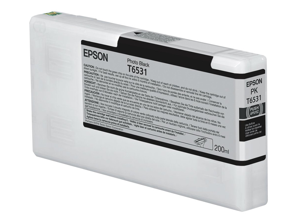 Epson T6531 Photo Black Ink Cartridge (200ml) | Epson T6531 | Ink cartrige | Photo Black