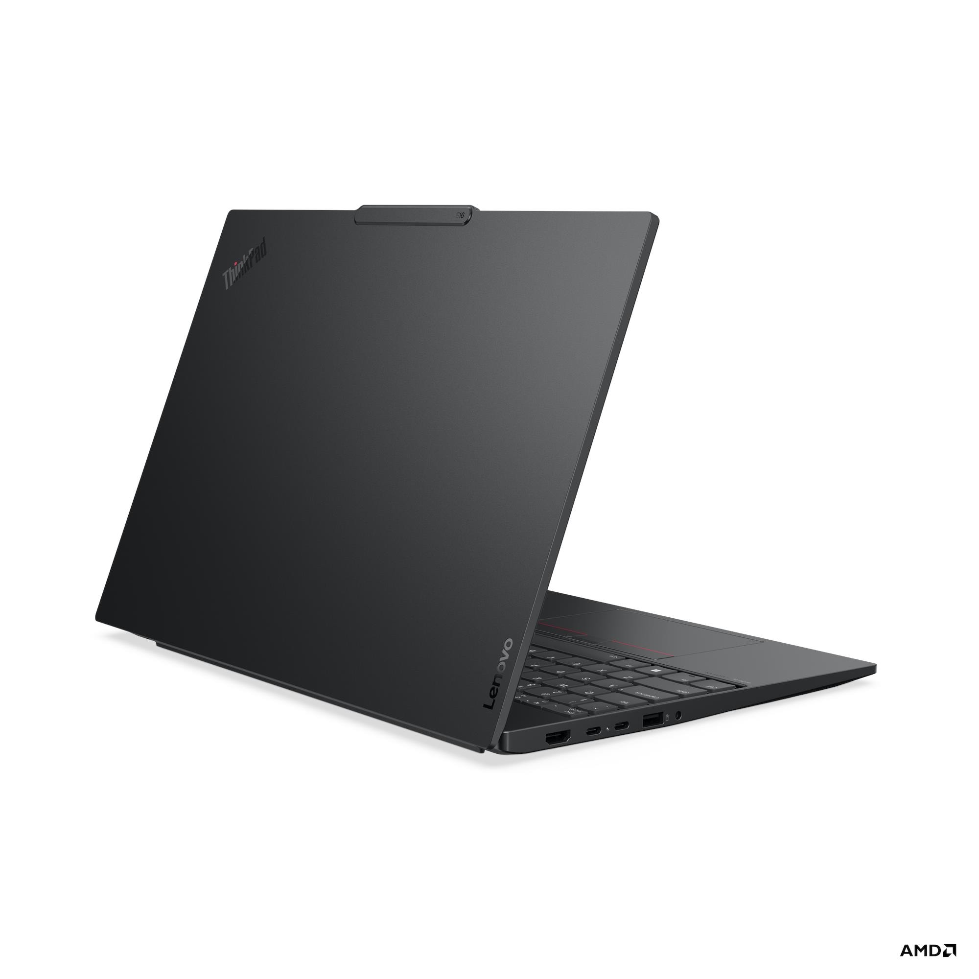 Lenovo ThinkPad E16 G3 AMD | Black | 16 " | IPS | WUXGA | 1920 x 1200 pixels | Anti-glare | AMD Ryzen 5 | 230 | 16 GB | SO-DIMM DDR5 | Solid-state drive capacity 512 GB | AMD Radeon 760M Graphics | Windows 11 Pro | 802.11ax | Bluetooth version 5.3 | Keyboard language Nordic | Keyboard backlit | Warranty 36 month(s) | Battery warranty 12 month(s) - Image 9