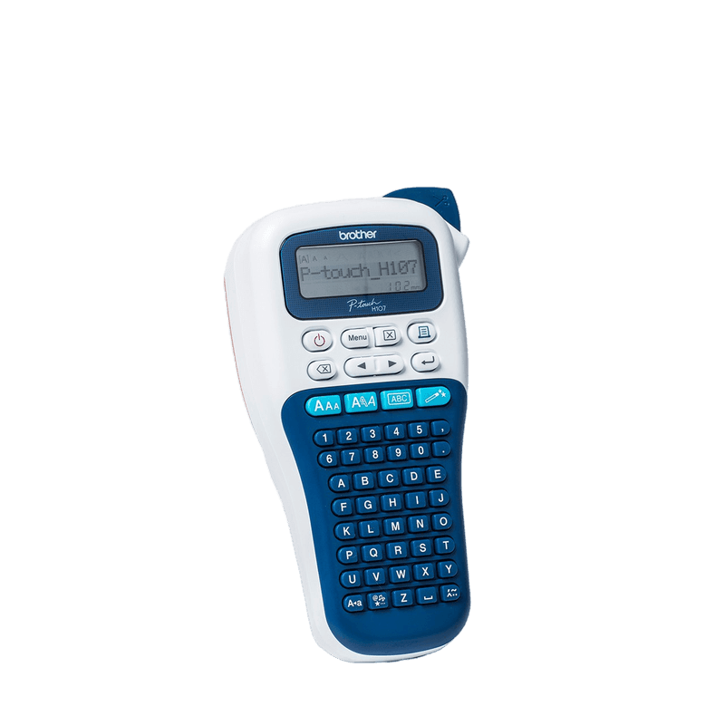 Brother PTH-107BRE1 | Mono | Thermal | Label Printer | White/ Blue - Image 7