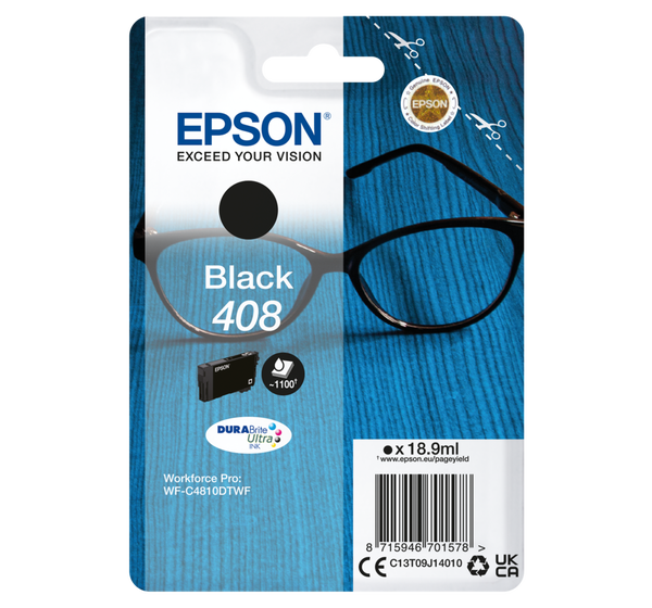 Epson DURABrite Ultra 408L | Ink cartrige | Black