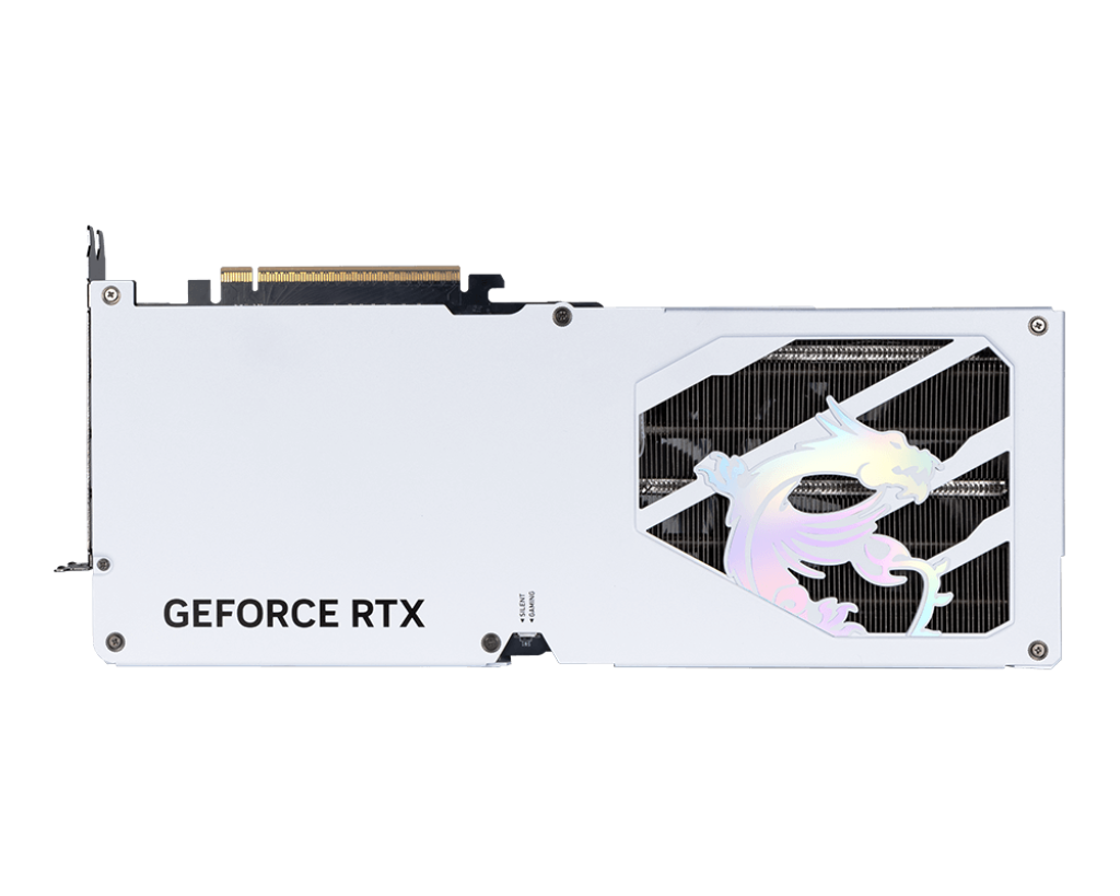 MSI GeForce RTX 5070 Ti 16G GAMING TRIO OC WHITE | NVIDIA | 16 GB | GeForce RTX 5070 Ti | GDDR7 | HDMI ports quantity 1 | PCI Express Gen 5 - Image 4