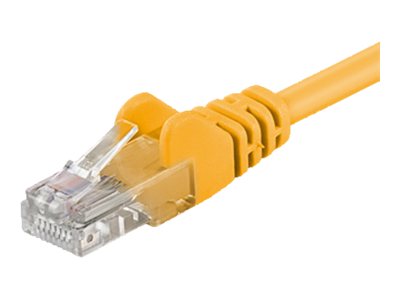 Goobay | CAT 5e patch cable, U/UTP | 95556 | Yellow RJ45 male (8P8C) | RJ45 male (8P8C) - Image 2