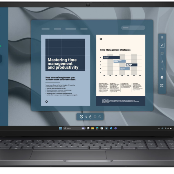 Dell Pro 16 PC16255 | Magnetite | 16 " | IPS | FHD+ | 1920 x 1200 pixels | Anti-glare | AMD Ryzen 5 PRO | 230 | 16 GB | DDR5 | Solid-state drive capacity 1000 GB | AMD Radeon 760M Graphics | Windows 11 Pro | 802.11ax | Keyboard language English | Keyboard backlit | Warranty 36 month(s) | Battery warranty 12 month(s)