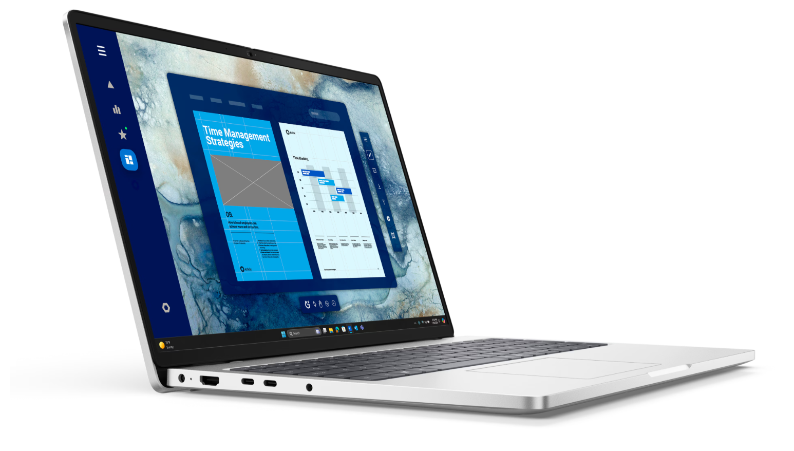 Dell Pro 16 PC16250 | 16 " | FHD+ | Anti-glare | Intel Core Ultra 7 | 255U | 16 GB | Solid-state drive capacity 512 GB | Intel Graphics | Windows 11 Pro | 802.11ax | Bluetooth version 5.3 | Keyboard language English | Keyboard backlit | Warranty 36 month(s) | Battery warranty 12 month(s) - Image 2