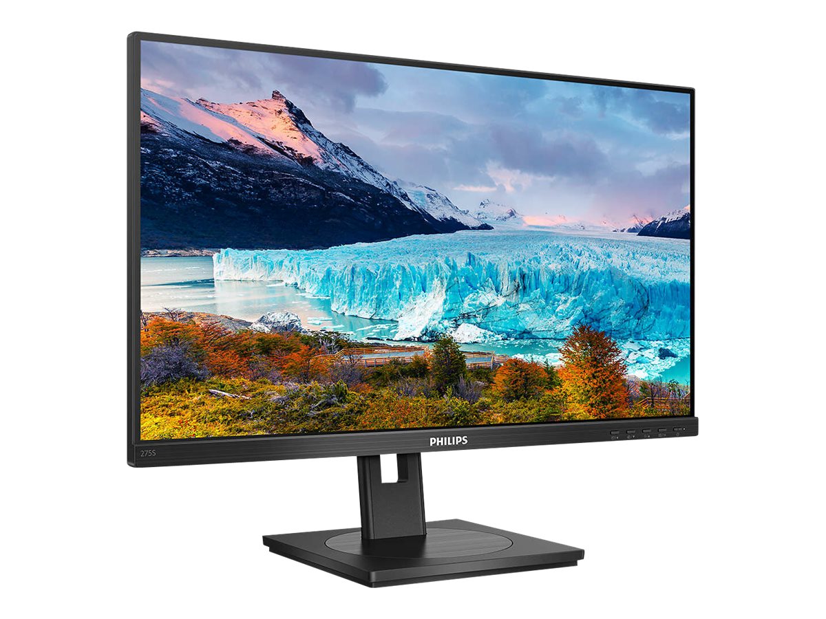 Philips | LCD | 275S1AE/00 | 27 " | IPS | QHD | 16:9 | 75 Hz | 4 ms | 2560 x 1440 pixels | 300 cd/m² | Audio out | HDMI ports quantity 1 | Black - Image 2