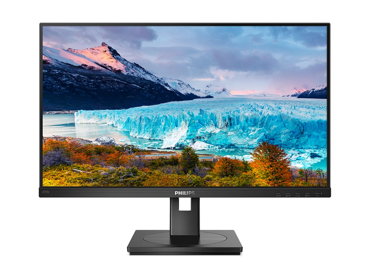 Philips | LCD | 275S1AE/00 | 27 " | IPS | QHD | 16:9 | 75 Hz | 4 ms | 2560 x 1440 pixels | 300 cd/m² | Audio out | HDMI ports quantity 1 | Black - Image 3