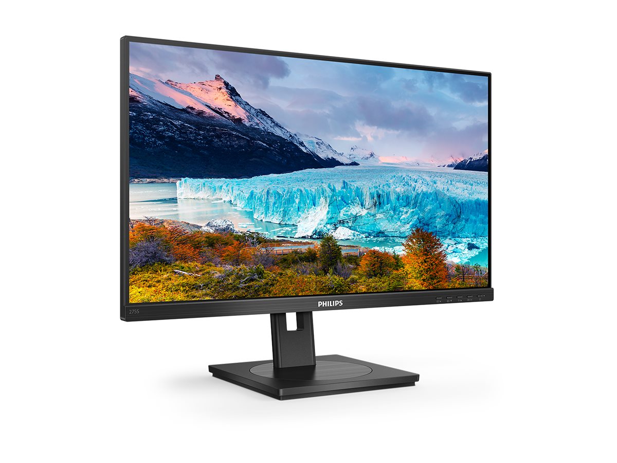 Philips | LCD | 275S1AE/00 | 27 " | IPS | QHD | 16:9 | 75 Hz | 4 ms | 2560 x 1440 pixels | 300 cd/m² | Audio out | HDMI ports quantity 1 | Black - Image 7