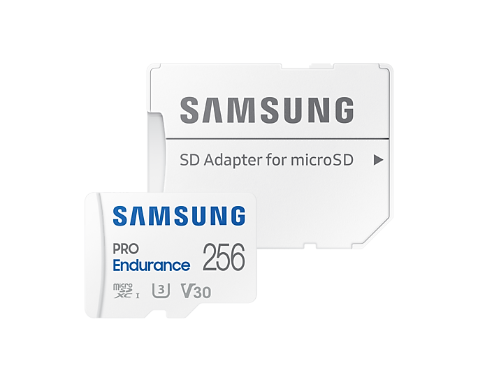 Samsung | PRO Endurance | MB-MJ256KA/EU | 256 GB | MicroSD Memory Card | Flash memory class U3, V30, Class 10 | SD adapter - Image 4