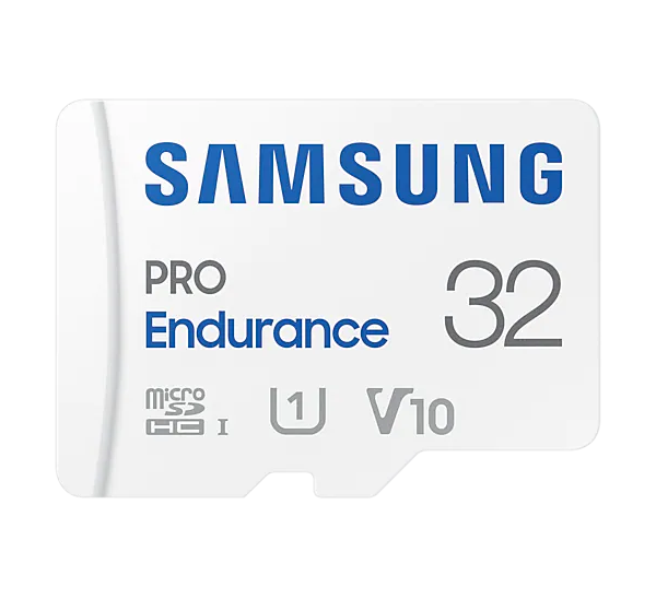 Samsung | PRO Endurance | MB-MJ32KA/EU | 32 GB | MicroSD Memory Card | Flash memory class U1, V10, Class 10 | SD adapter