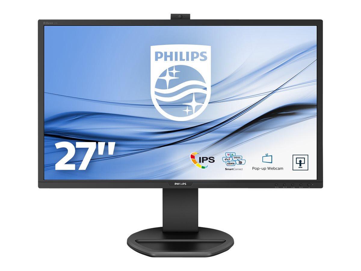 Philips | LCD monitor | 271B8QJKEB/00 | 27 " | IPS | FHD | 16:9 | 60 Hz | 5 ms | 1920 x 1080 pixels | 250 cd/m² | HDMI ports quantity 1 | Black - Image 2