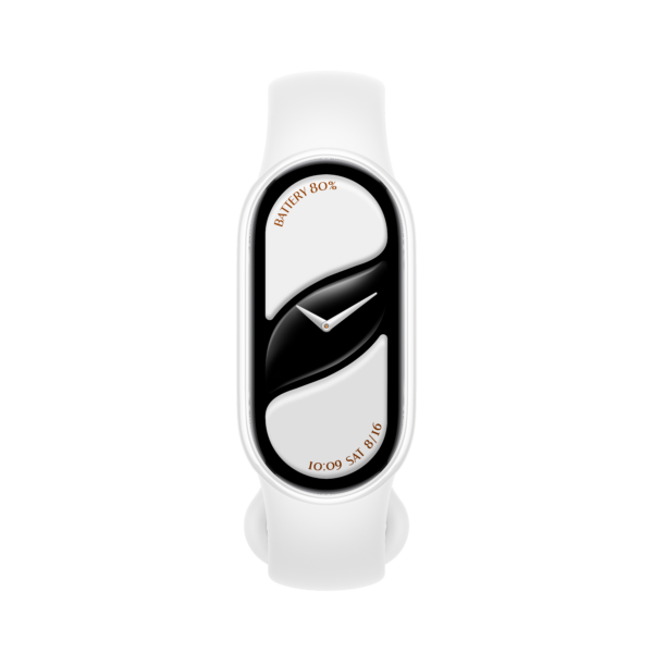 Xiaomi Smart Band 10 Ceramic Edition | AMOLED | Waterproof | Bluetooth | Pearl White