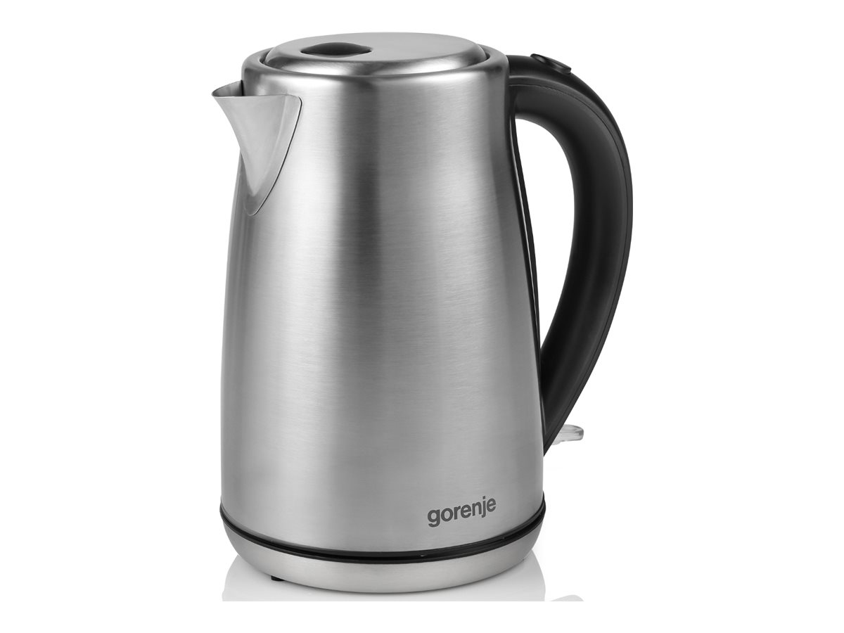 Gorenje | Kettle | K17S | Electric | 2000 W | 1.7 L | Stainless steel | 360° rotational base | Stainless steel - Image 2