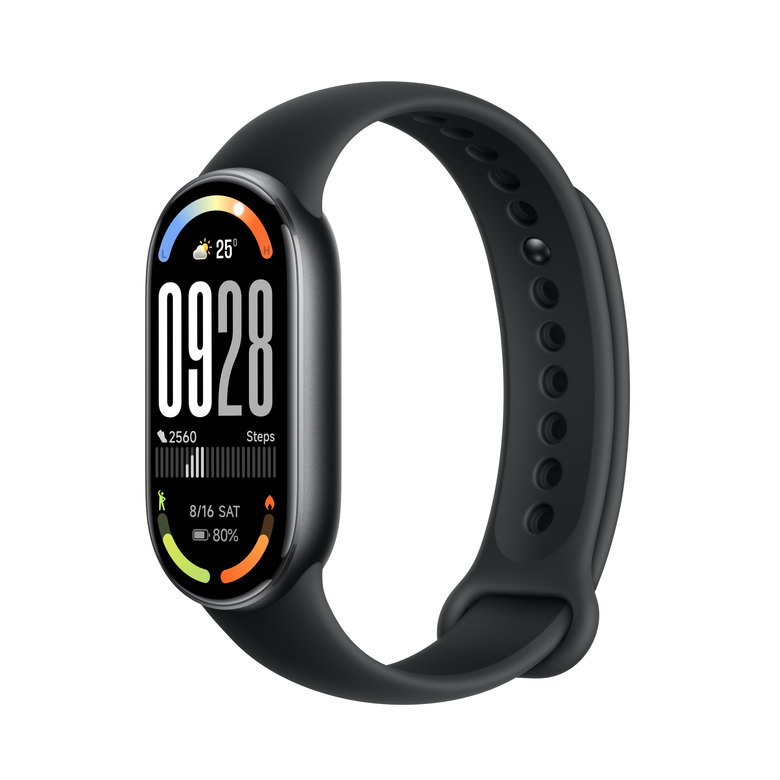 Xiaomi Smart Band 10 | AMOLED | Waterproof | Bluetooth | Midnight Black - Image 3