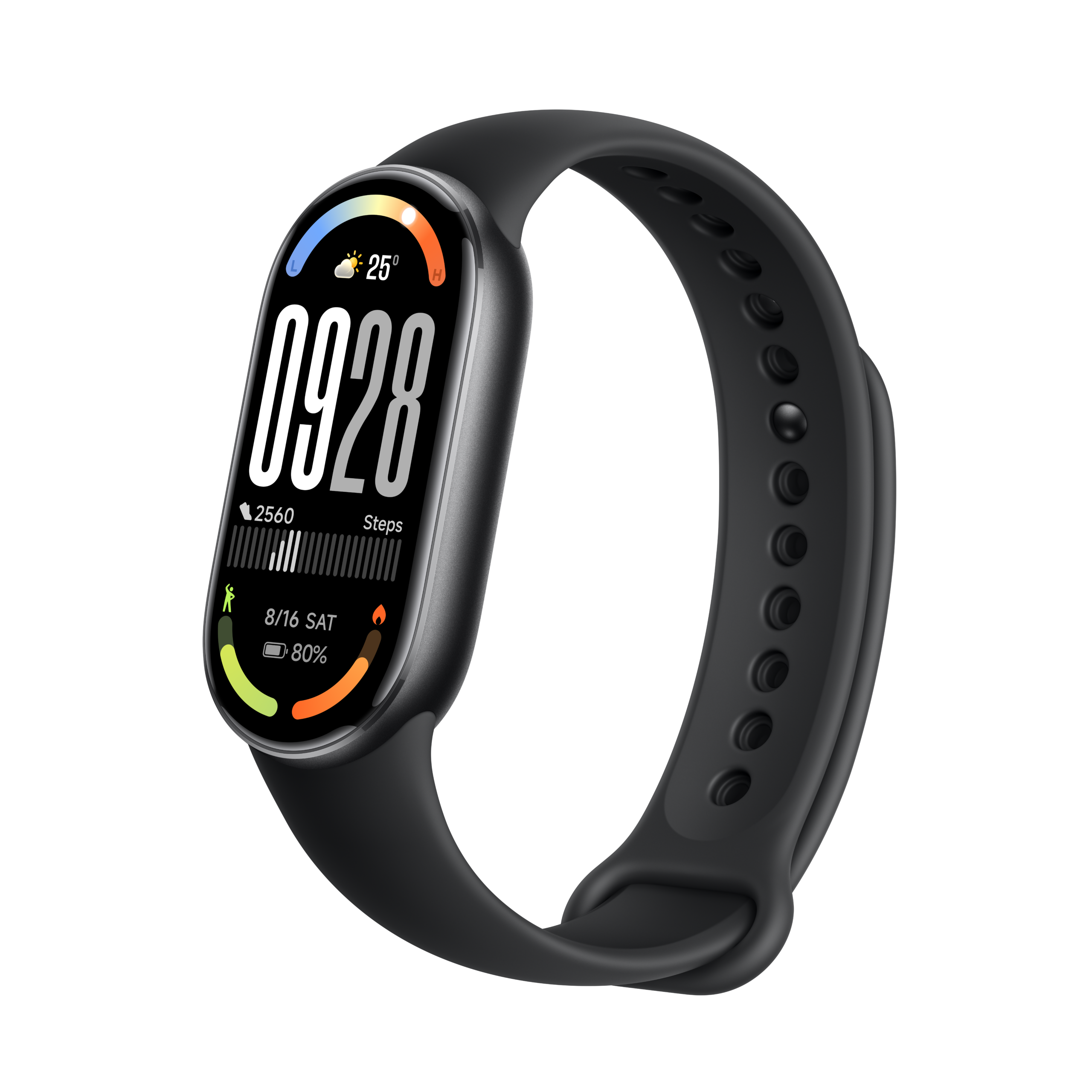 Xiaomi Smart Band 10 | AMOLED | Waterproof | Bluetooth | Midnight Black - Image 4