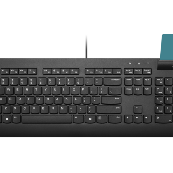 Lenovo Smartcard II | Keyboard | Wired | Estonian | Black | USB-A | Plunger type switch
