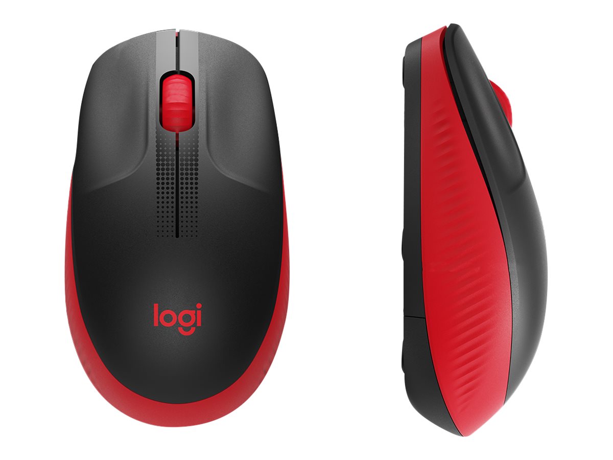 Logitech | Full size Mouse | M190 | Wireless | USB | Red - Image 3