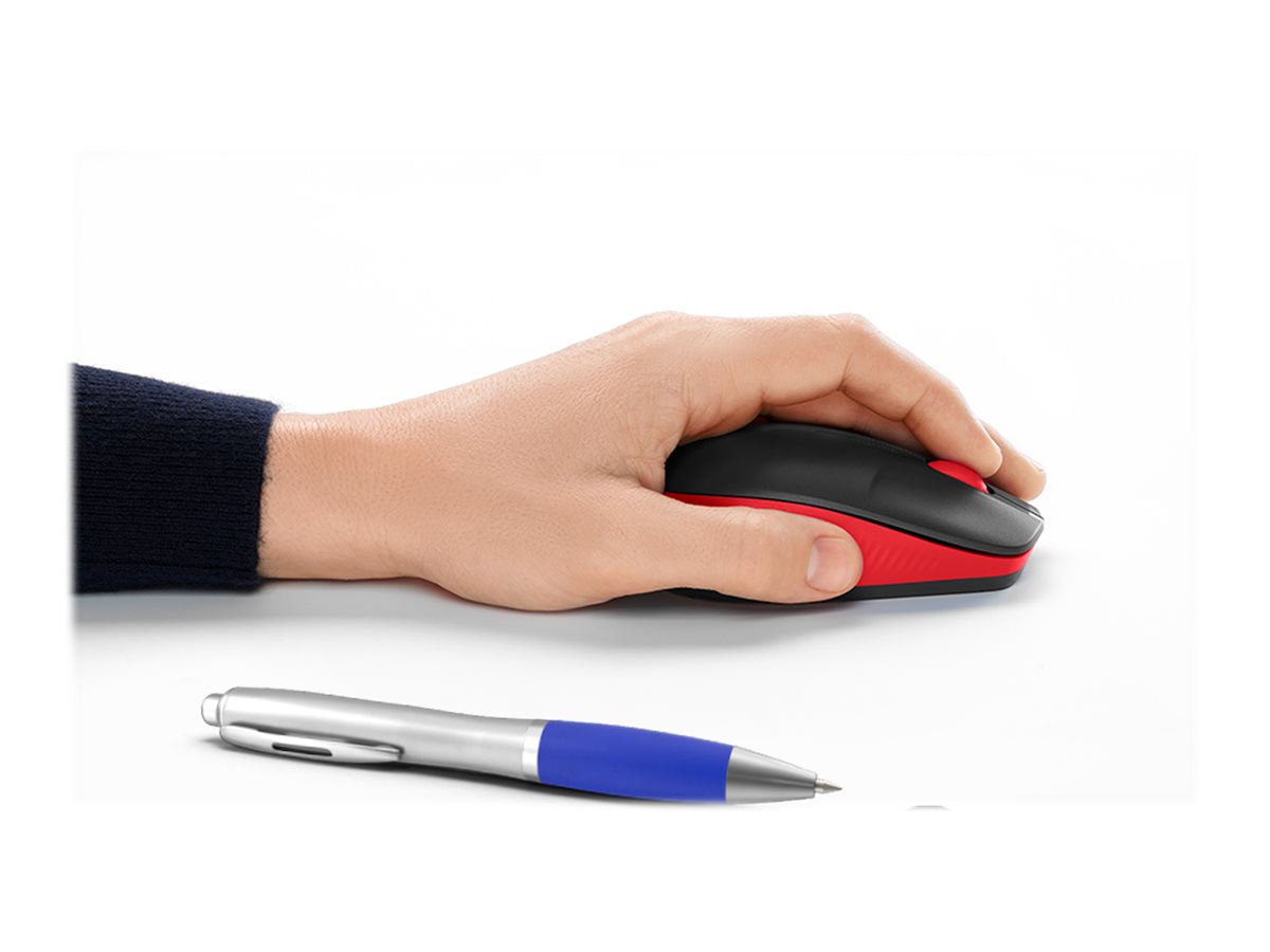 Logitech | Full size Mouse | M190 | Wireless | USB | Red - Image 8