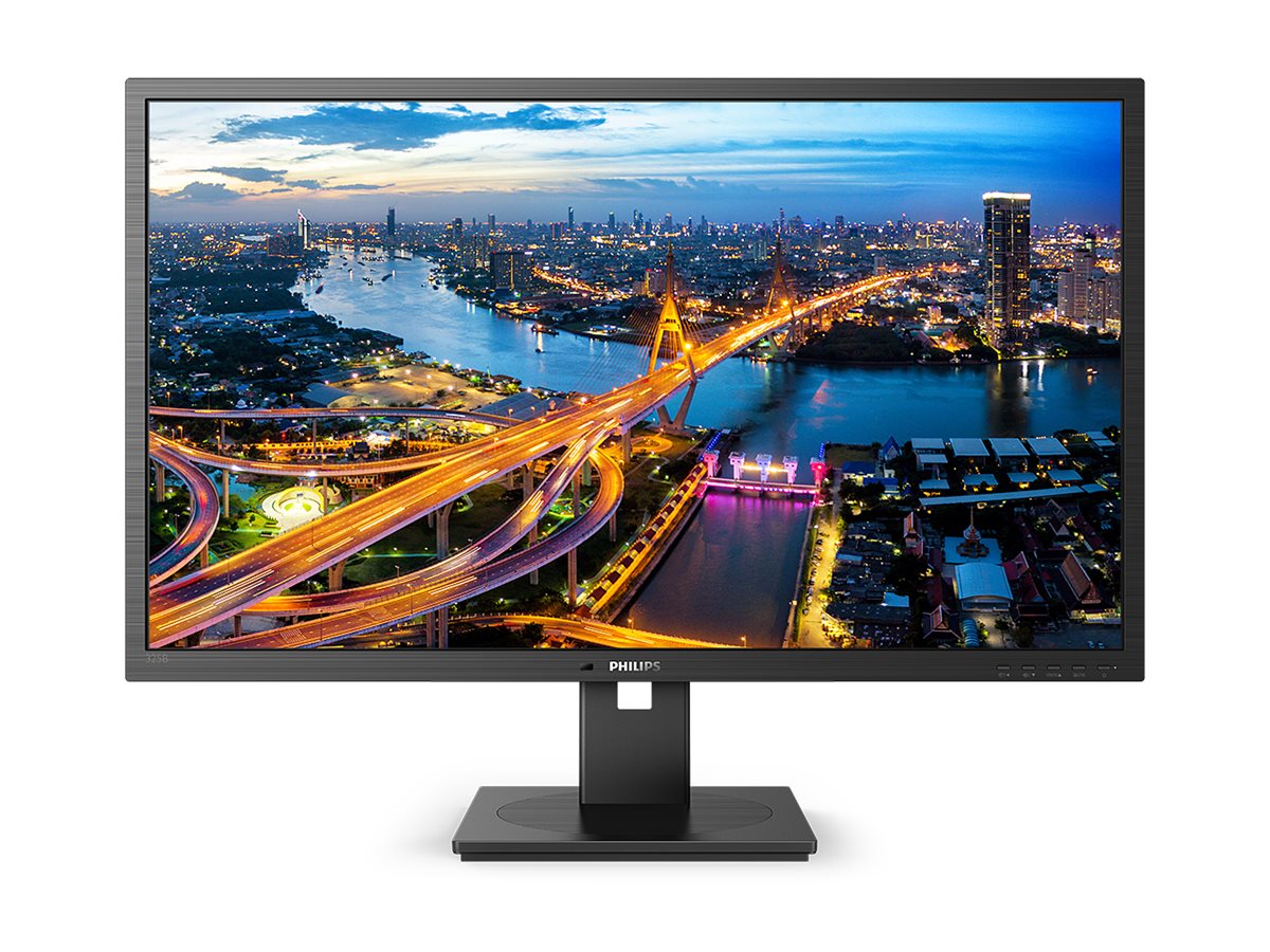 Philips | LCD monitor with PowerSensor | 325B1L/00 | 31.5 " | IPS | QHD | 16:9 | 75 Hz | 4 ms | 2560 x 1440 pixels | 250 cd/m² | Audio output | HDMI ports quantity 2 | Black - Image 3