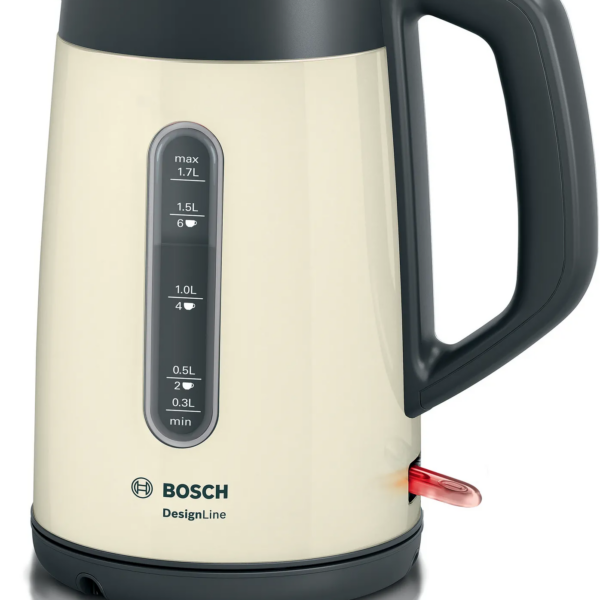 Bosch | Kettle | TWK4P437 | Electric | 2400 W | 1.7 L | Stainless steel | Beige