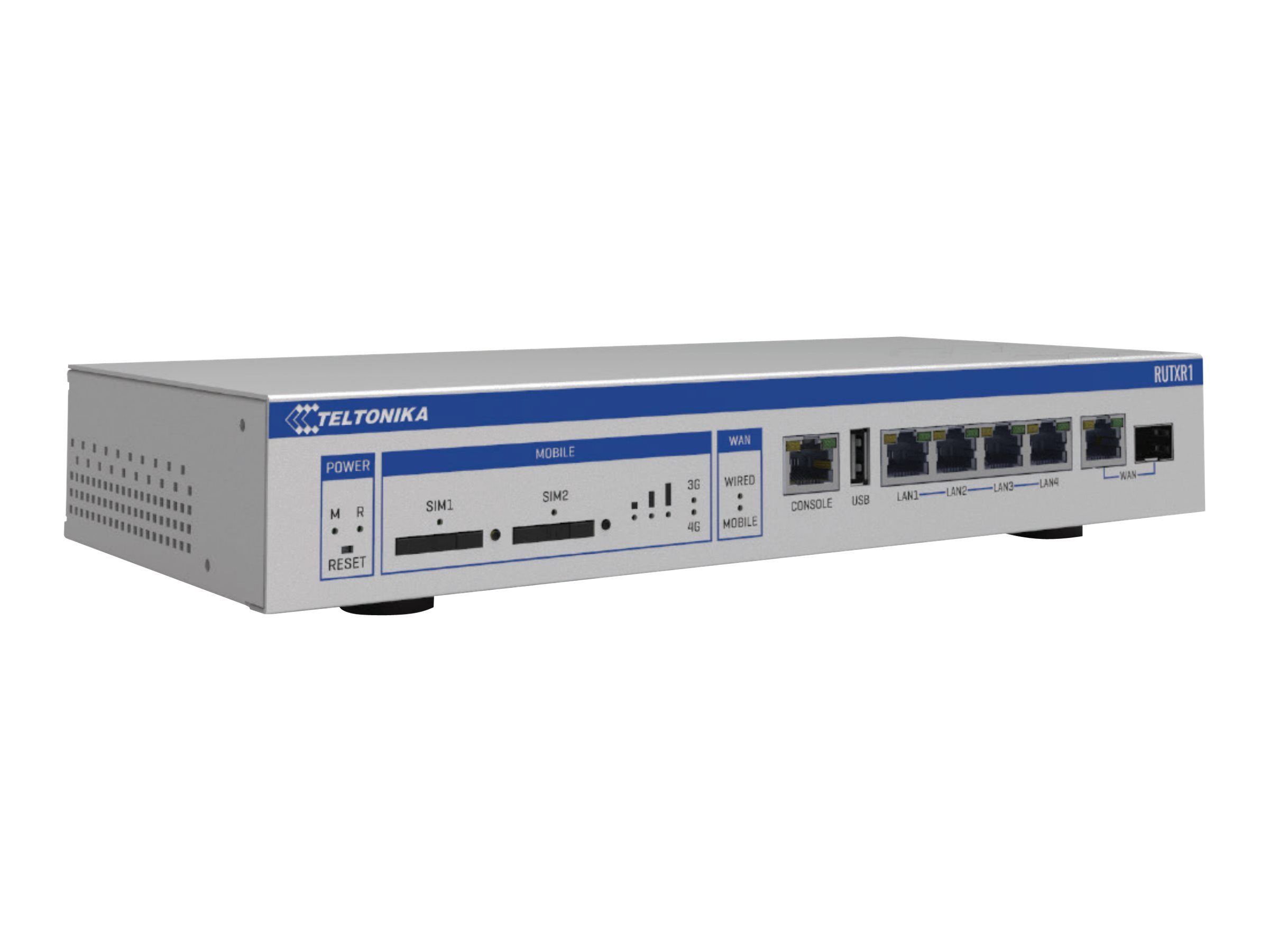 Enterprise Rack-Mountable SFP/LTE Router | RUTXR1 | 802.11ac | 867 Mbit/s | 10/100/1000 Mbit/s | Ethernet LAN (RJ-45) ports 4xLAN ports, 1xSFP port, 1xWAN port | MU-MiMO Yes | 4G | 1