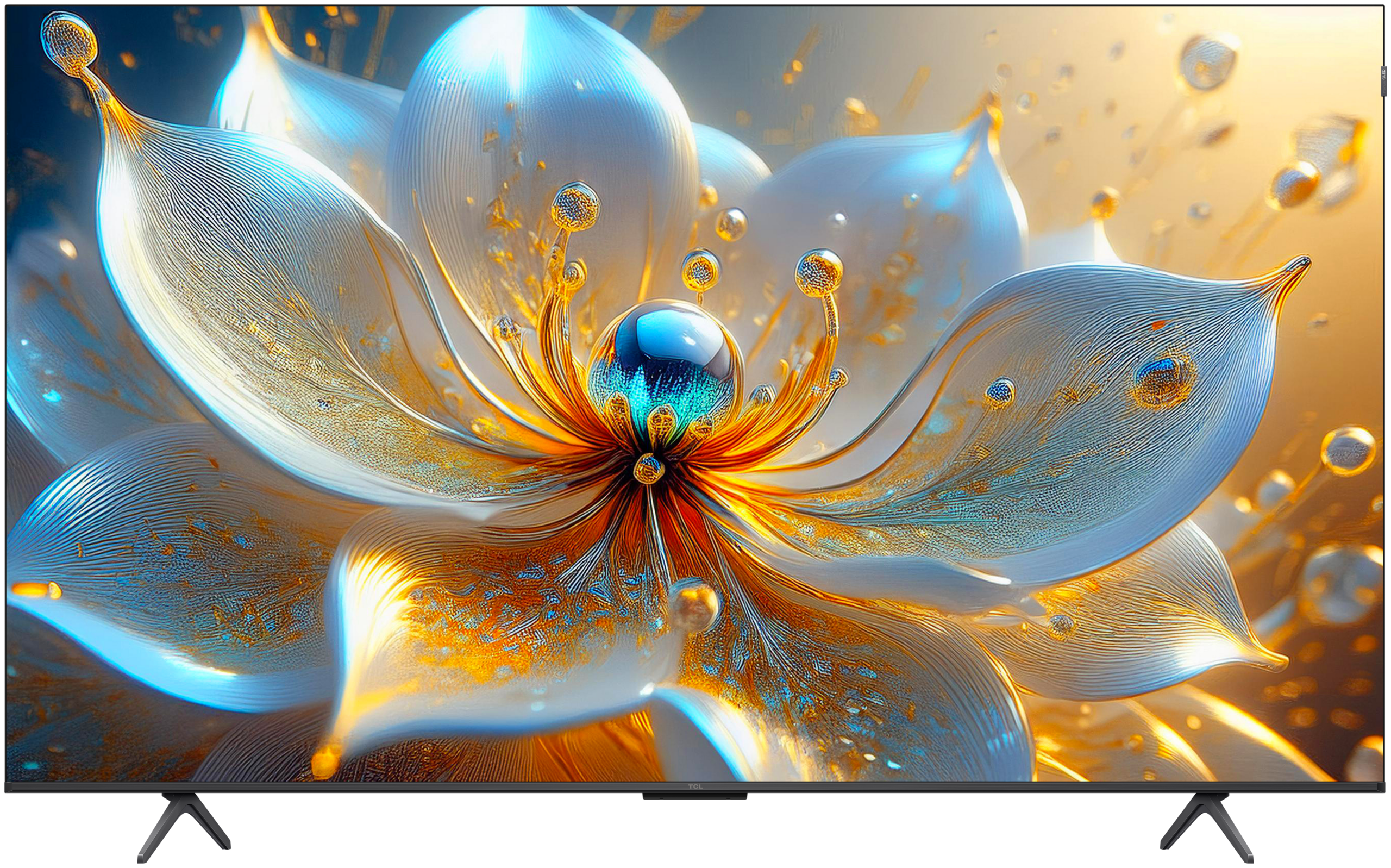 TCL 4K QLED TV | 55T8C | 55 | Smart TV | Google TV | Black