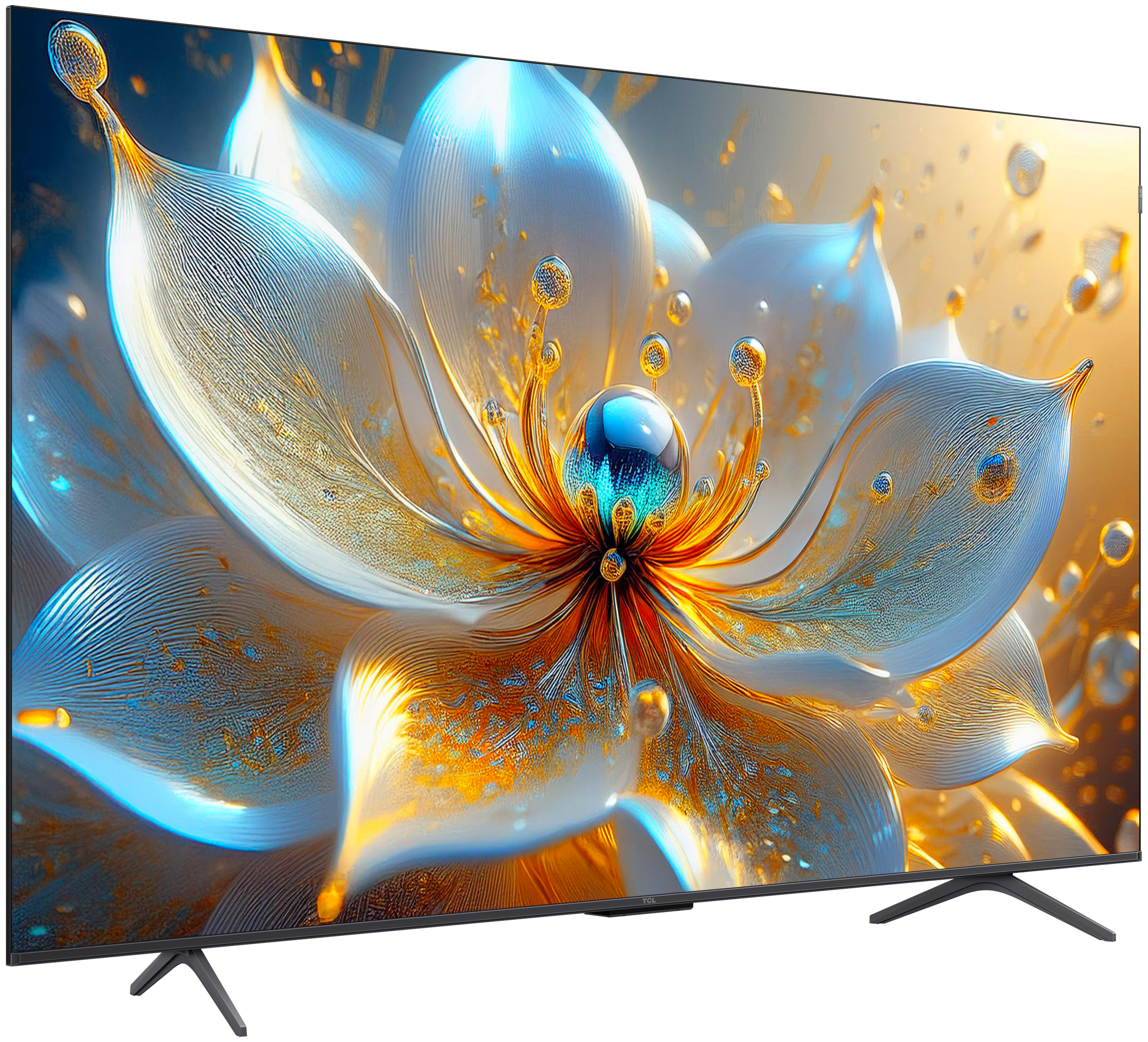 TCL 4K QLED TV | 55T8C | 55 | Smart TV | Google TV | Black - Image 3
