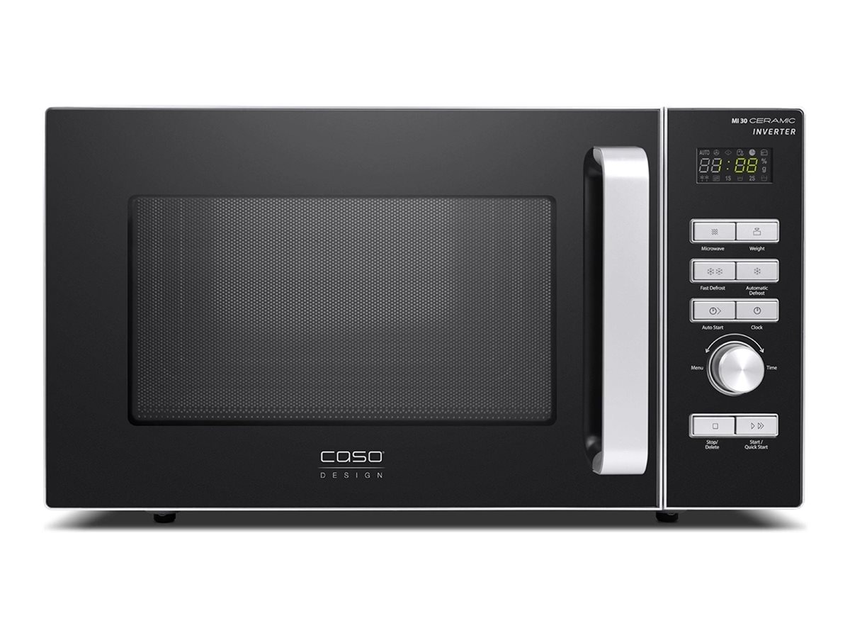 Caso | Ceramic Inverter Microwave | MI 30 | Free standing | 30 L | 1000 W | Grill | Black - Image 3