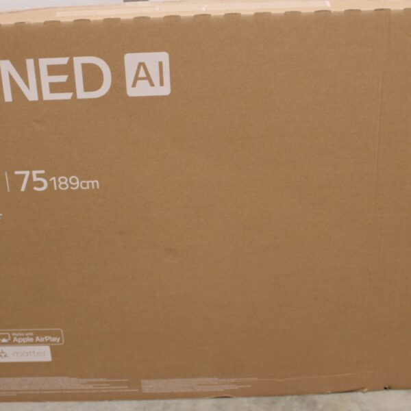 SALE OUT. LG TV | 75QNED80A3A | 75 | Smart TV | webOS 25 | 4K UHD | DAMAGED PACKAGING