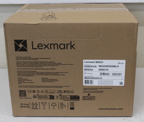 SALE OUT. Lexmark MS531dw | Mono | Laser | Printer | Wi-Fi | DAMAGED PACKAGING AND INNER FOAM