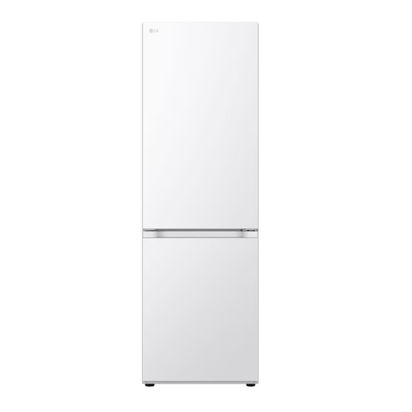 LG Refrigerator | GBV21L0ESW | Energy efficiency class E | Free standing | Combi | Height 186 cm | No Frost system | Fridge net capacity 234 L | Freezer net capacity 110 L | Display | 35 dB | White