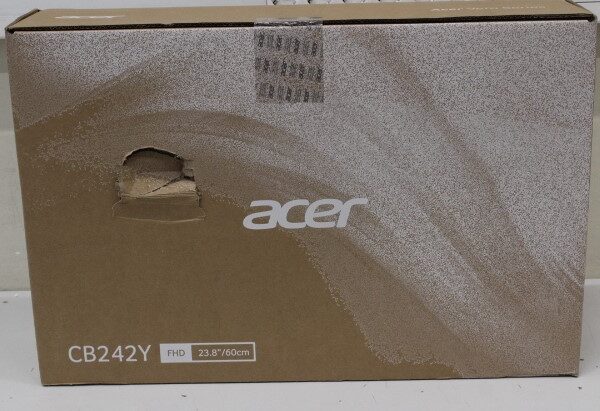 SALE OUT. Acer | Vero CB242YGbipr | 24 " | IPS | FHD | 16:9 | 120 Hz | 1 ms | 1920 x 1080 pixels | 250 cd/m² | HDMI ports quantity 1 | Warranty 24 month(s) | DAMAGED PACKAGING