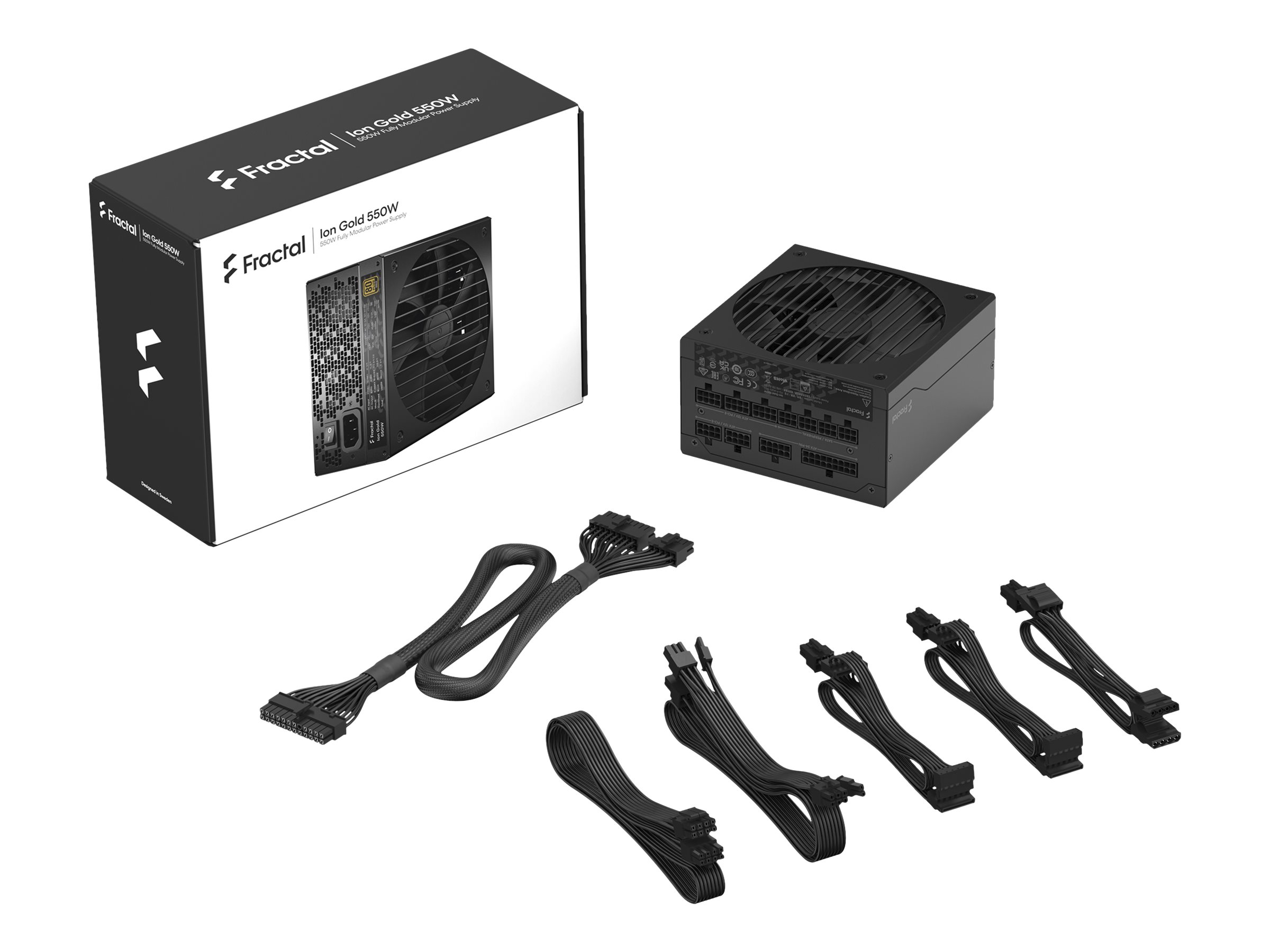 Fractal Design | Fully modular PSU | ION Gold 550W | 550 W - Image 14