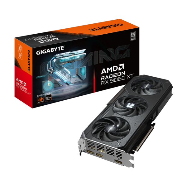 Gigabyte Radeon RX 9060 XT GAMING 16G | AMD | 16 GB | Radeon RX 9060 XT | GDDR6 | HDMI ports quantity 1 | PCI-E 5.0