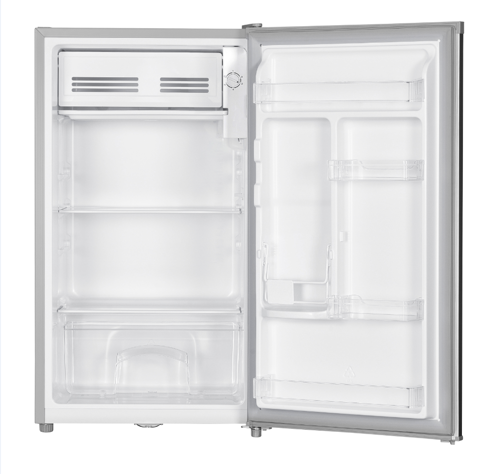 BEKO Refrigerator | RS9051PN | Energy efficiency class E | Free standing | Larder | Height 85 cm | Fridge net capacity 90 L | 39 dB | Stainless Steel - Image 3