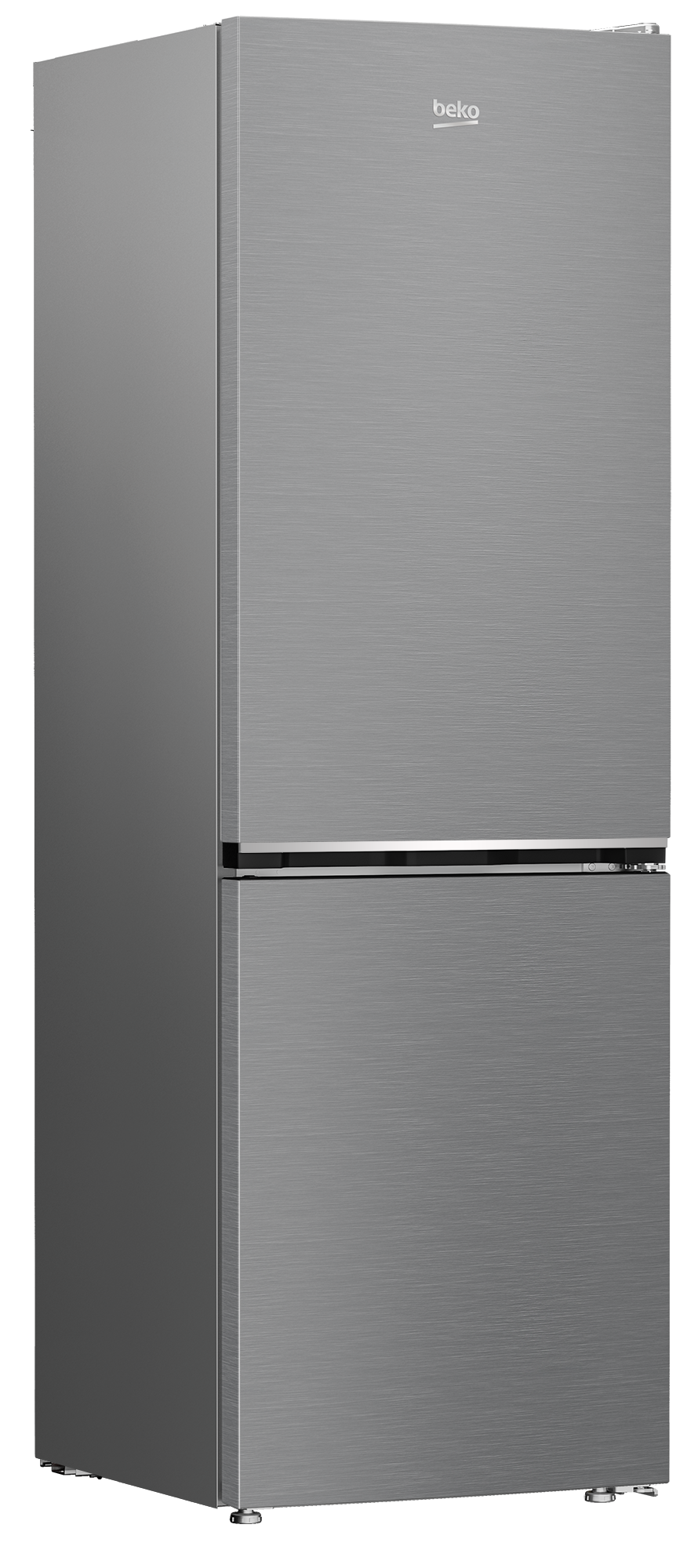 BEKO Refrigerator | B1RCNA364XB | Energy efficiency class E | Free standing | Combi | Height 186.5 cm | No Frost system | Fridge net capacity 210 L | Freezer net capacity 106 L | 37 dB | Grey - Image 3