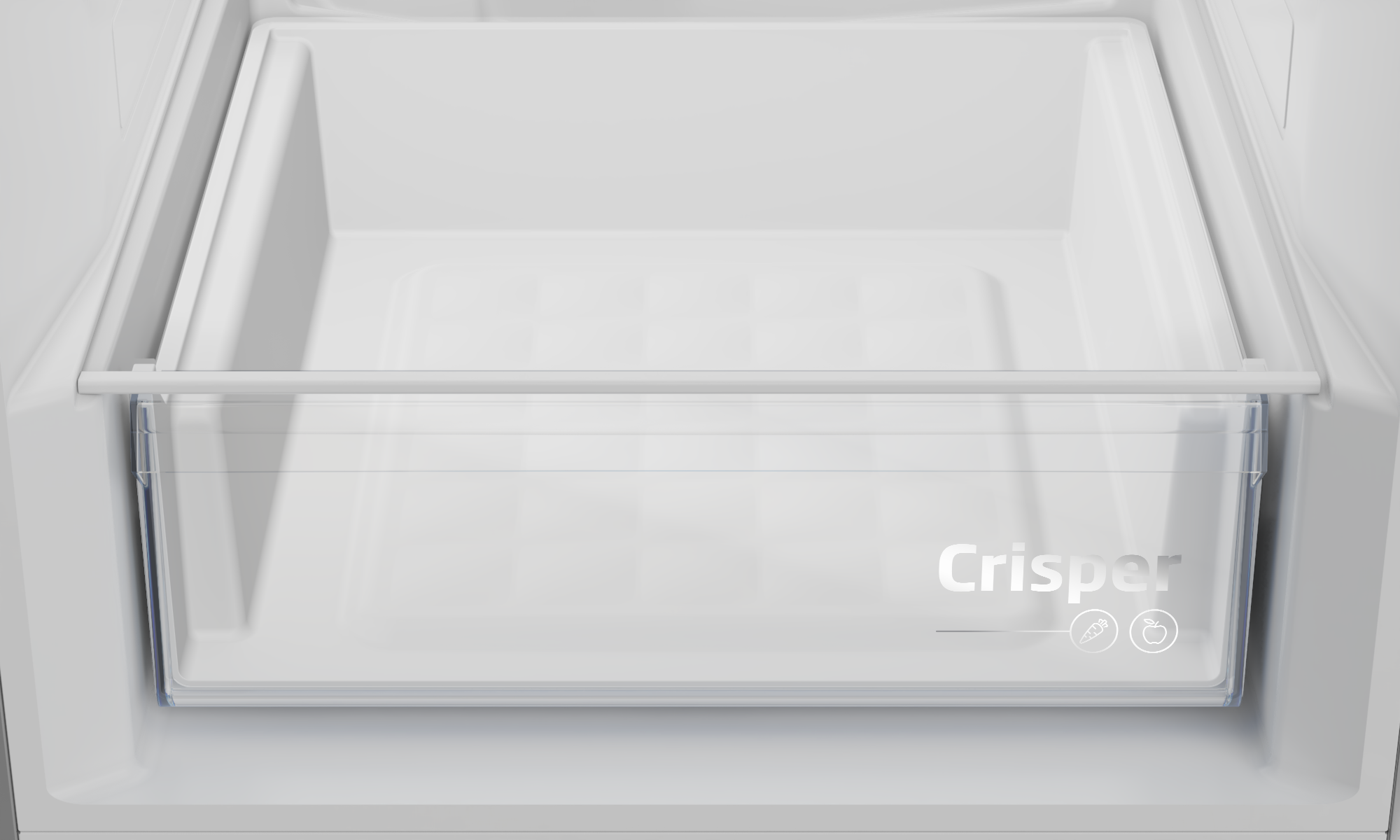 BEKO Refrigerator | B1RCNA364XB | Energy efficiency class E | Free standing | Combi | Height 186.5 cm | No Frost system | Fridge net capacity 210 L | Freezer net capacity 106 L | 37 dB | Grey - Image 8