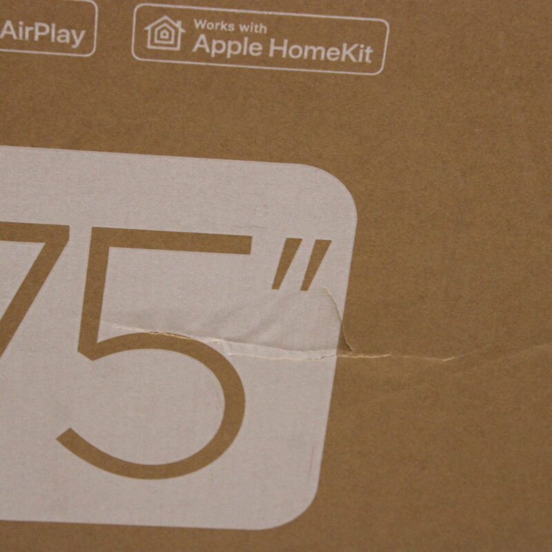 SALE OUT. TCL 4K QLED TV | 75T8C | 75 | Smart TV | Google TV | Black | DAMAGED PACKAGING - Image 4