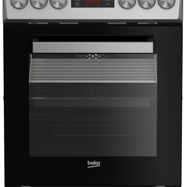 BEKO Cooker | FSM52321DXDT | Hob type Gas | Oven type Electric | Stainless Steel | Width 50 cm | Grilling | Depth 60 cm | 60 L