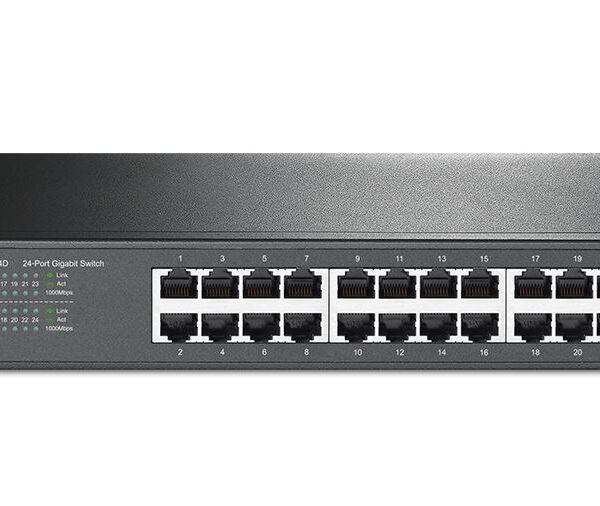 TP-LINK | Switch | TL-SG1024D | Unmanaged | Desktop/Rackmountable | Gigabit Ethernet (copper) ports quantity 24 | 36 month(s)