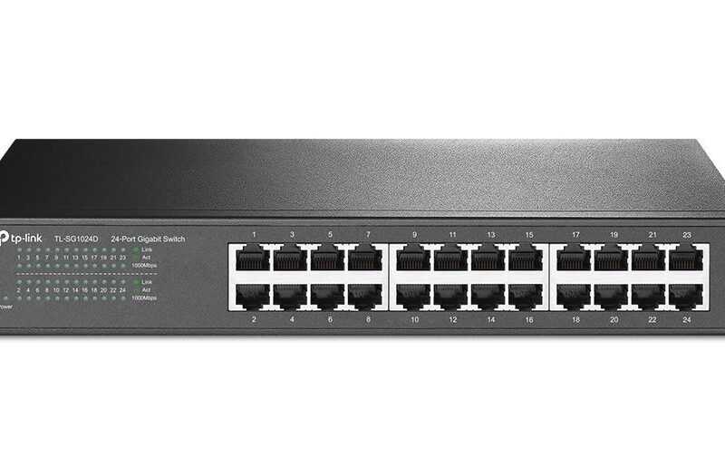 TP-LINK | Switch | TL-SG1024D | Unmanaged | Desktop/Rackmountable | Gigabit Ethernet (copper) ports quantity 24 | 36 month(s)