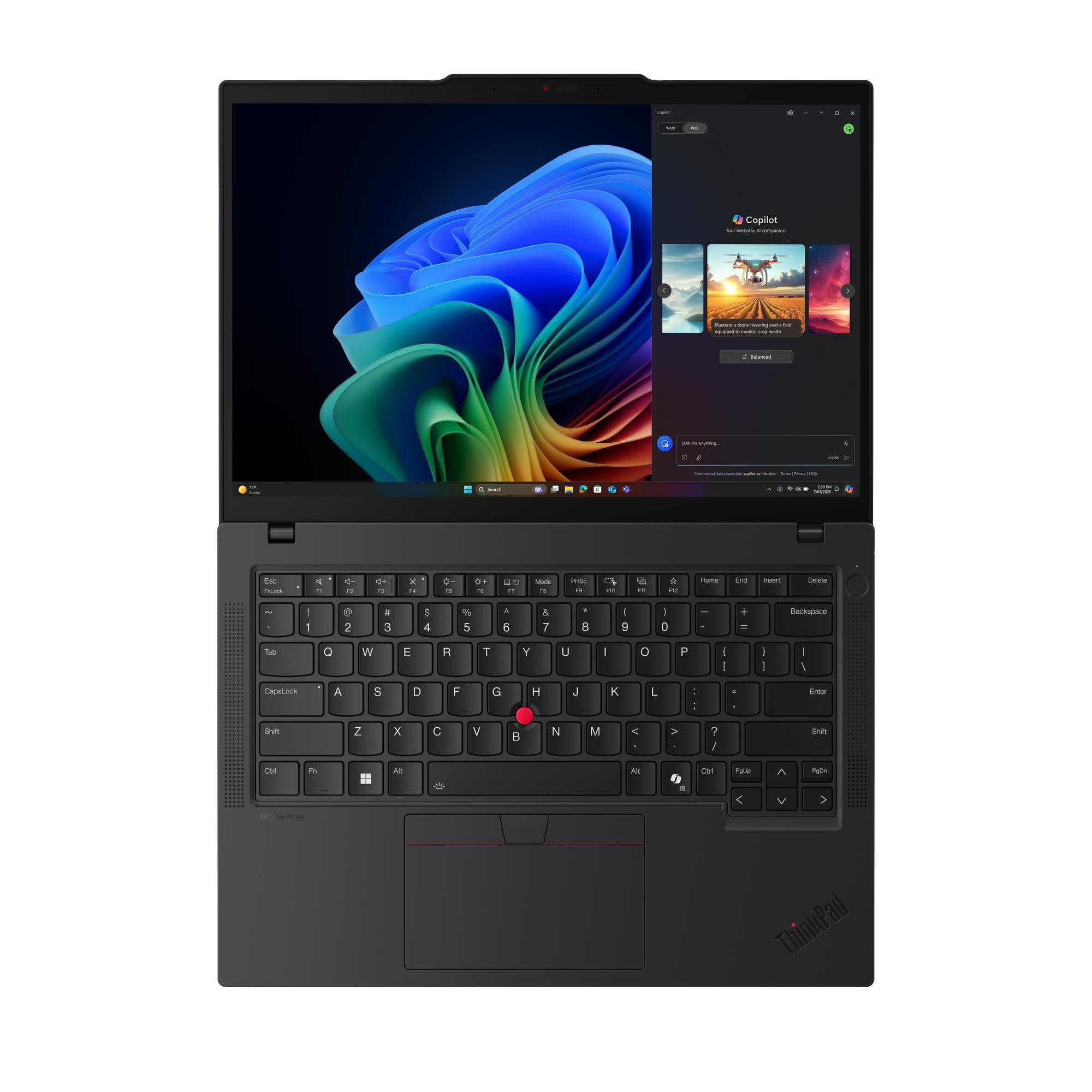 Lenovo ThinkPad T14 G6 Intel | Black | 14 " | IPS | WUXGA | 1920 x 1200 pixels | Anti-glare | Intel Core Ultra 7 | 258V | 32 GB | Soldered LPDDR5x | Solid-state drive capacity 1000 GB | Intel Arc Graphics 140V | Windows 11 Pro | 802.11be | Bluetooth version 5.4 | LTE Upgradable | Keyboard language Nordic | Keyboard backlit | Warranty 36 month(s) | Battery warranty 12 month(s) - Image 20
