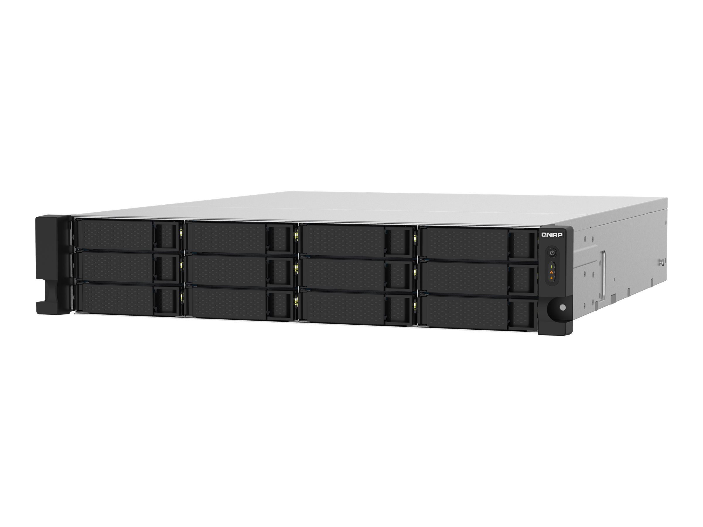 QNAP | 12-Bay | TS-1232PXU-RP-4G | AnnapurnaLabs Alpine | AL324 quad-core | Processor frequency 1.7 GHz | 4 GB | DDR4 - Image 4