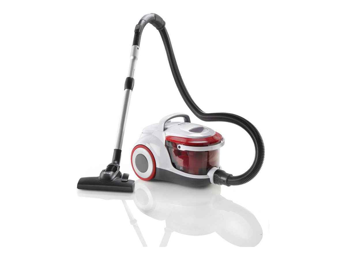 Gorenje | Vacuum cleaner | VCEB01GAWWF | With water filtration system | Wet suction | Power 800 W | Dust capacity 3 L | White/Red - Image 2