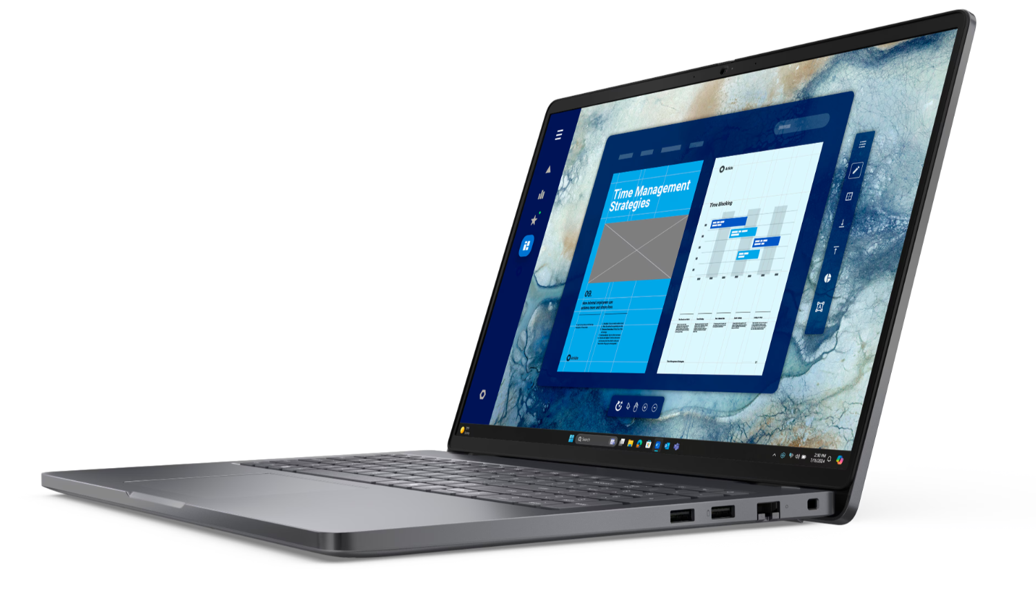 Dell Pro 16 PC16250 | 16 " | FHD+ | Anti-glare | Intel Core 5 | 120U | 16 GB | DDR5 | Solid-state drive capacity 512 GB | Intel Graphics | Windows 11 Pro | 802.11ax | Bluetooth version 5.3 | Keyboard language English | Keyboard backlit | Warranty 36 month(s) | Battery warranty 12 month(s) - Image 3