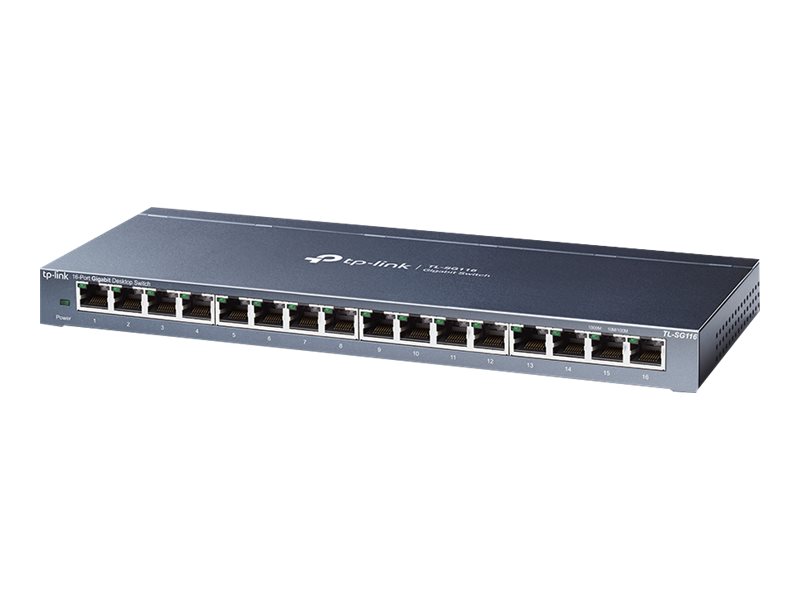 TP-LINK | 16-Port Gigabit Switch | TL-SG116 | Unmanaged | Desktop - Image 2