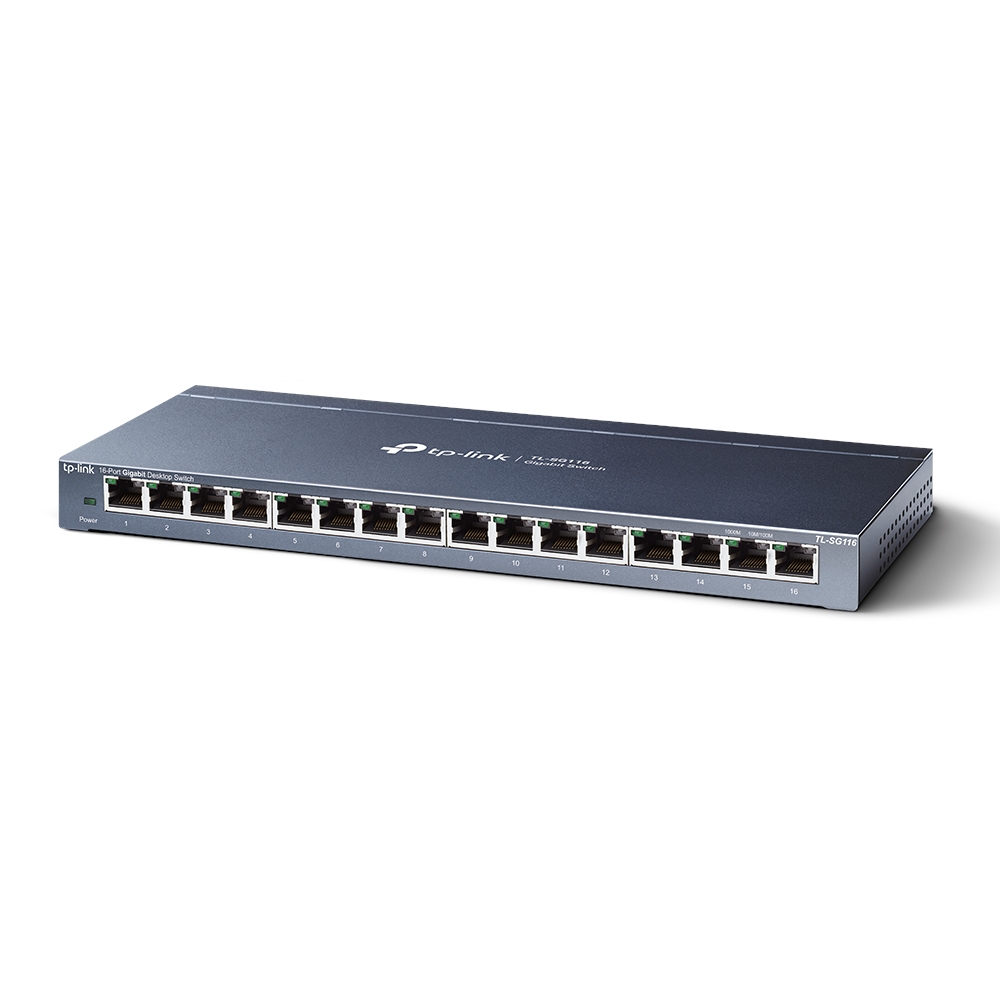 TP-LINK | 16-Port Gigabit Switch | TL-SG116 | Unmanaged | Desktop - Image 3