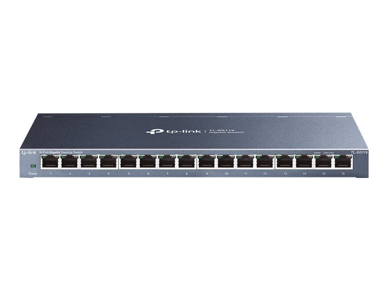 TP-LINK | 16-Port Gigabit Switch | TL-SG116 | Unmanaged | Desktop - Image 4